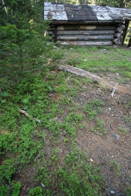 Ditching Remains  Of Old  A. L. Cool  Cabin  Built In Same Location 1890's