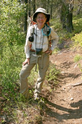 2009 Thru-hiker Socks ,, Lisa Hughes Of Holden Village Nearly Done WIth 2,600 MIle PCT