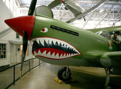  Plane made famous by  Flying Tigers