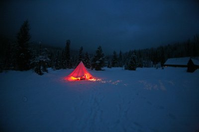  OLd REI Mt.McKenley Tent ,, Best winter they ever had!