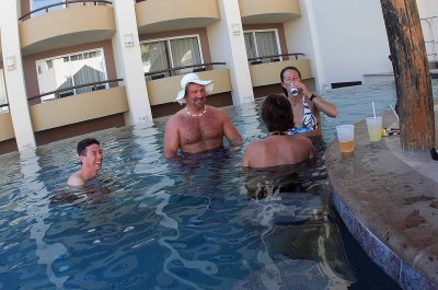  Gang At Cabo Villas  Swim Up Bar... 