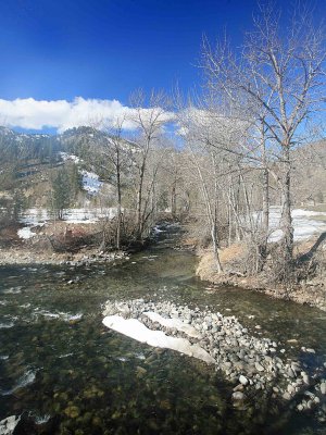  Mad River Dumping Into The Entiat On A Nice Warm Late Winter Day