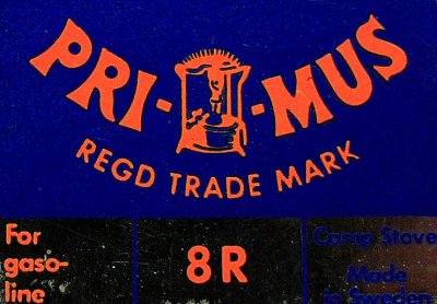 Early 70's  Primus Stove  Logo
