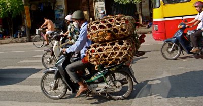 chicken mobile.Hanoi Vietnam