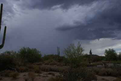 Mcdowell Mountain storm