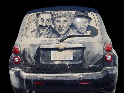 Dirty car art