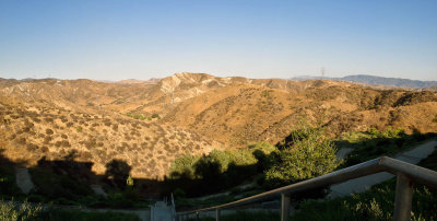 Santa Clarita landscape, a pano of 5 images