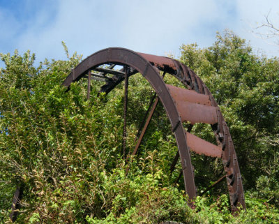 The Old Waterwheel, Blue Waters (former sugar plantation)