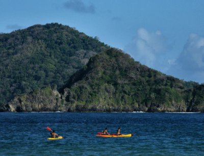 Sea kayaks Goat Island and Little Tobago