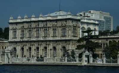 Dolmabahce Palace from Bosphorus
