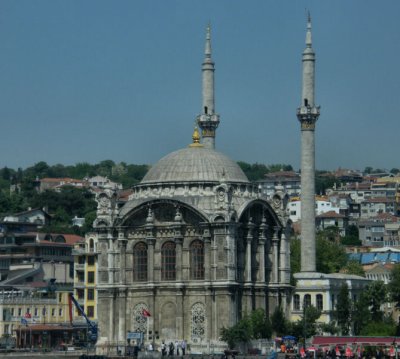  Ortakoy Mosque from Bosphorus