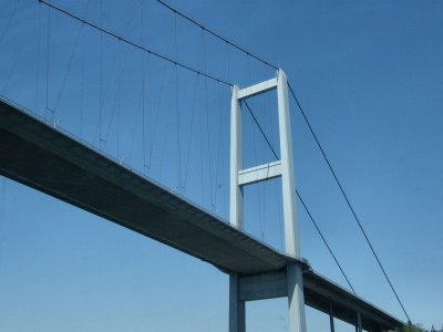 Bosphorus Bridge linking Europe and Asia