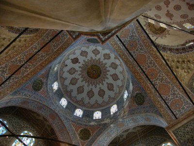  Blue Mosque ceiling