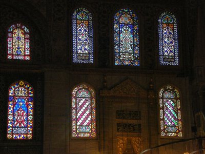 Blue Mosque windows