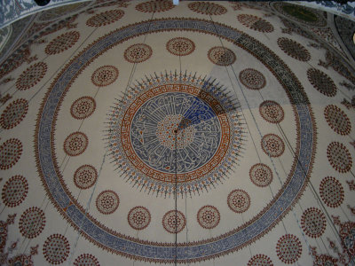  Sultan Mehmet III tomb ceiling
