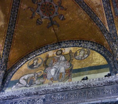 Jesus mosaics at Hagia Sophia