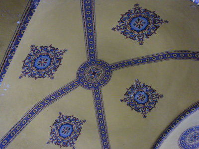 Hagia Sophia Gallery upper gallery ceiling