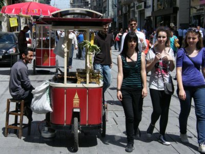 The sights of Istiklal Avenue