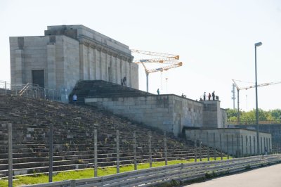 Zeppelin Field reviewing stand