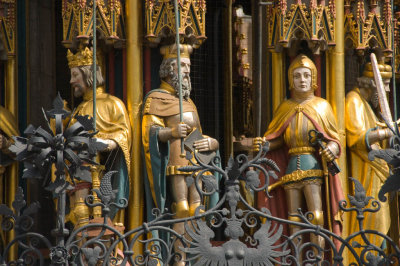 Fountain detail, Main Square