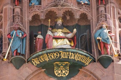 Clock figures - St. Sebaldus