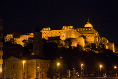 The Castle at night