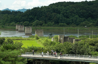 Freedom Bridge at Imjingak