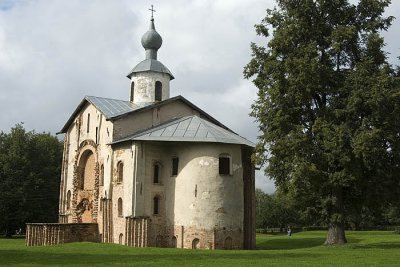 Historic church within Yaroslavls Court