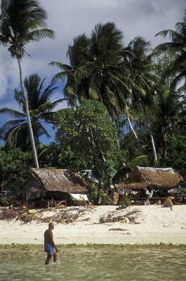 Village homes, Tarawa