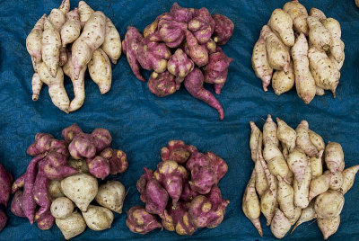 Sweet potatoes, Honiara Central Market