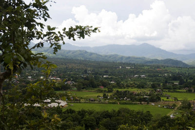 Pai valley from Wat Mae Yen