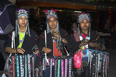 Hill tribe women at the Night Bazaar