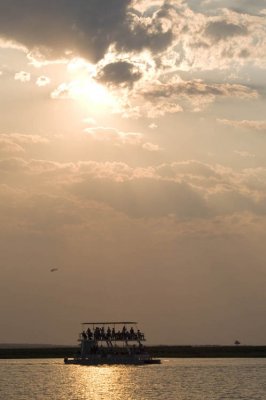 Safari cruise on the Chobe River, Botswana