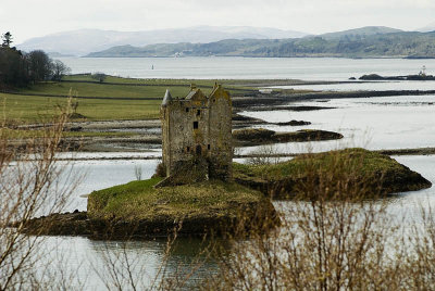 Castle Stalker on Loch Linnhe