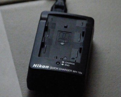 Battery Charger from D300, ISO6400 via DxO Conversion