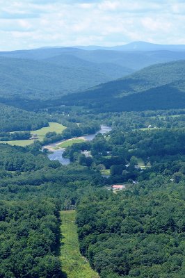 #23 Deerfield River Valley, running due west
