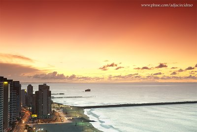 Aterro da Praia do Ideal Clube (Sunset Filter)
