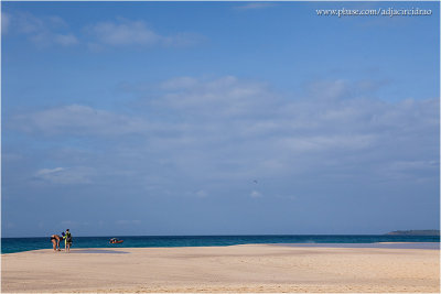 Na beira da Praia da Cacimba do Padre