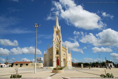 Vista da Igreja e Praa