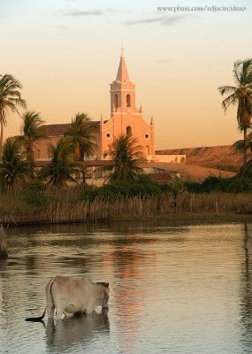 Vista do Gado e Igreja - Tangerine Filter