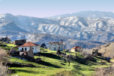 The dramatic beauty of the deserted villages