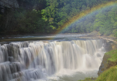 Letchworth SP - Lower Falls Rainbow