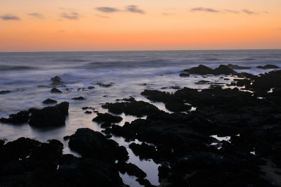 Pigeon Pt Lighthouse - Coastline Sunset Sky