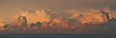 Monsoon Clouds at Sunset