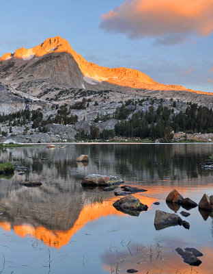 20 Lakes Basin - GreenStone Lake Sunrise 2 - GreenStone Lake Sunrise 3