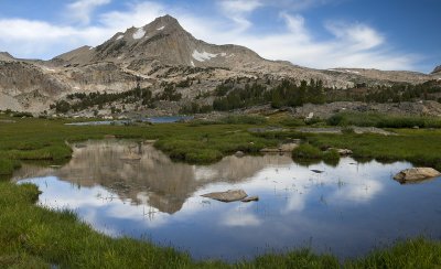 20 Lakes Basin - North Peak Reflection 3