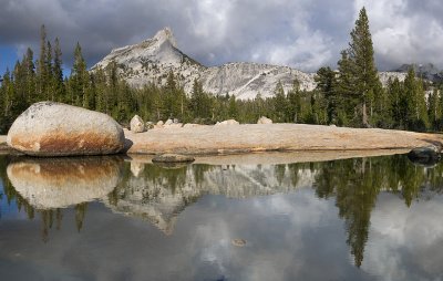 Yosemite NP - Cathedral Lake Reflection 3