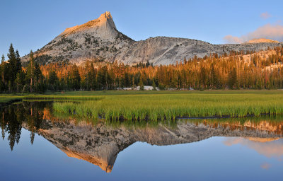 CA - Yosemite NP - Cathedral Peak Reflection 3
