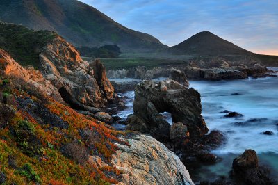 Big Sur - Garrapata SP Arch Last Light