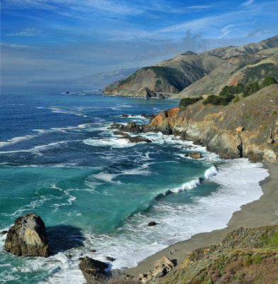 Big Sur - Teal Water Overlook